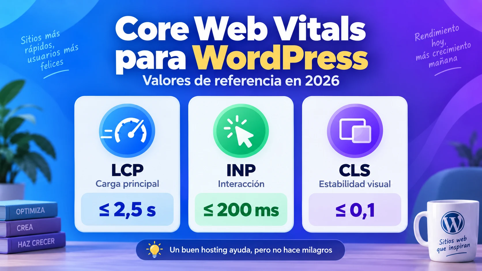 Core Web Vitals para WordPress